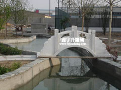 北京安惠子汉白玉桥