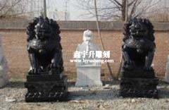647 北京石化定做墨玉石狮
