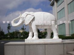 300 北京奥迪专卖店定做汉白玉象