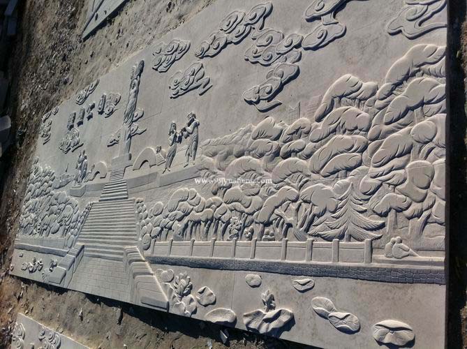 0117 长春地铁200平米 二级汉白玉浮雕