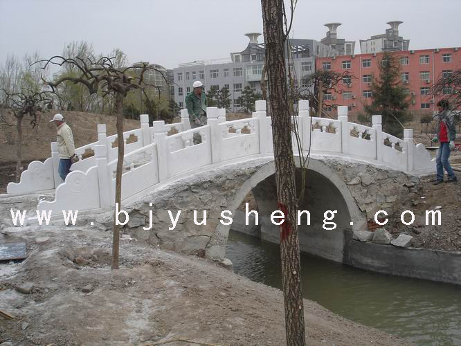 北京南苑社会福利中心汉白玉石桥 0581